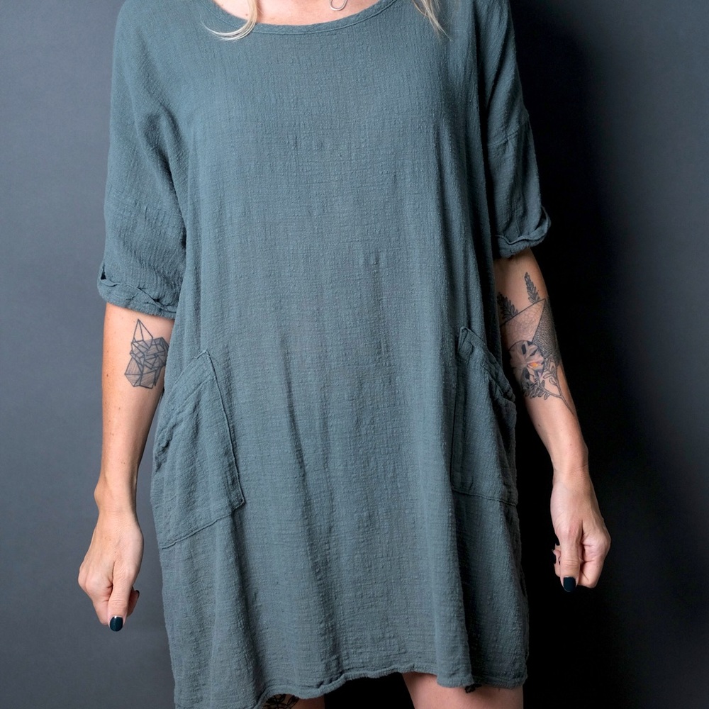 Soft cotton tunic with amazing pockets.